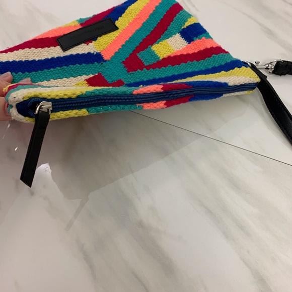 Rebecca Minkoff Colorful Woven Wristlet - Picture 7 of 9